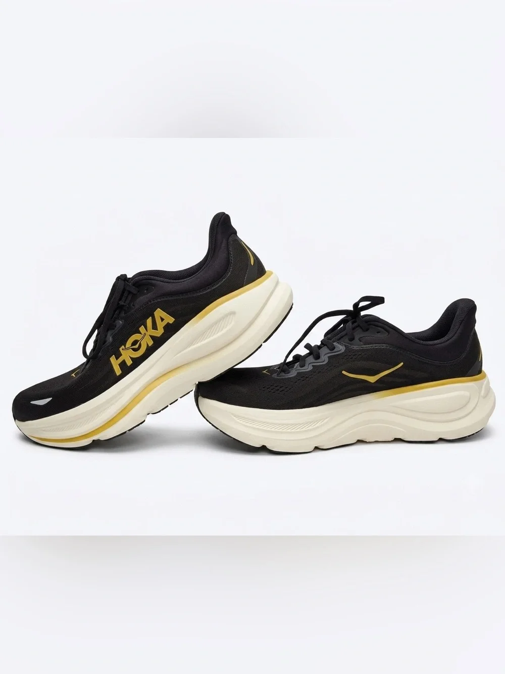 Hoka One One Men's Bondi 9 Lace Up Running Sneakers